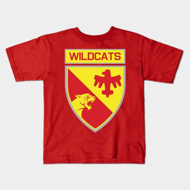 Starship Troopers Wildcats Patch Kids T-Shirt by PopCultureShirts